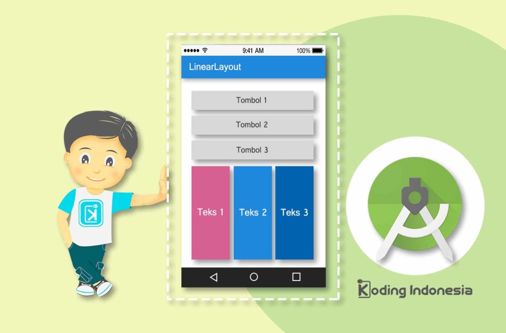 UI linear layout android studio