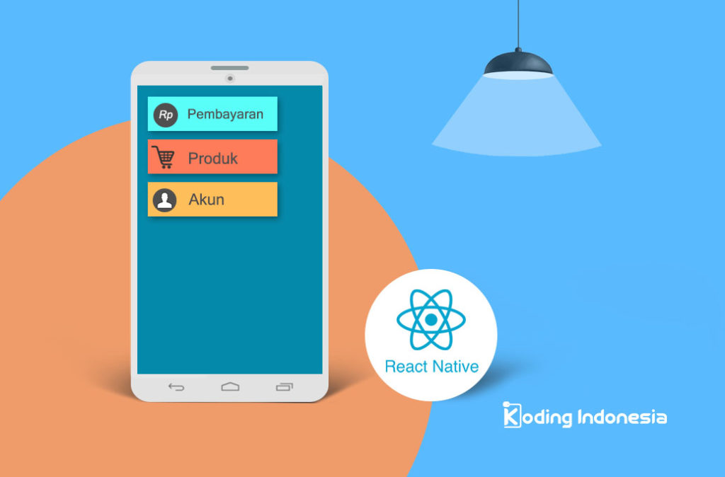 Stack dan tab navigator di react native