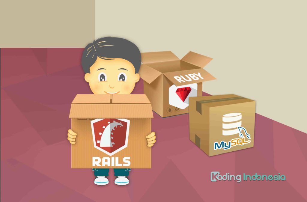 Membuat database mysql di ruby on rails - os windows