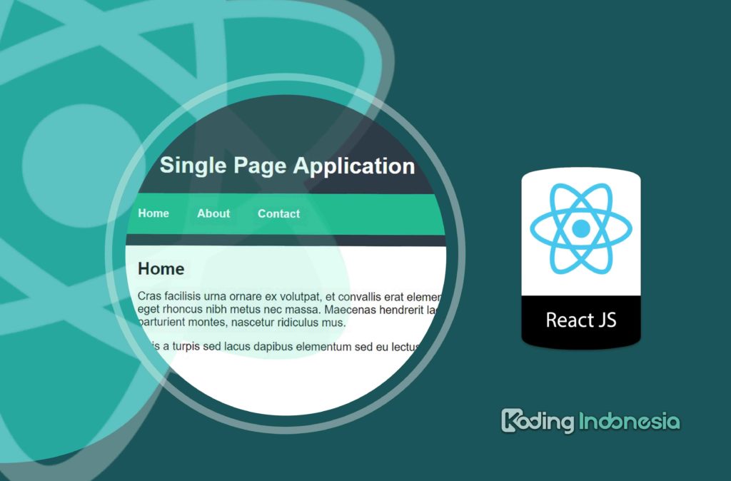 Single Page Application (SPA) dengan ReactJS